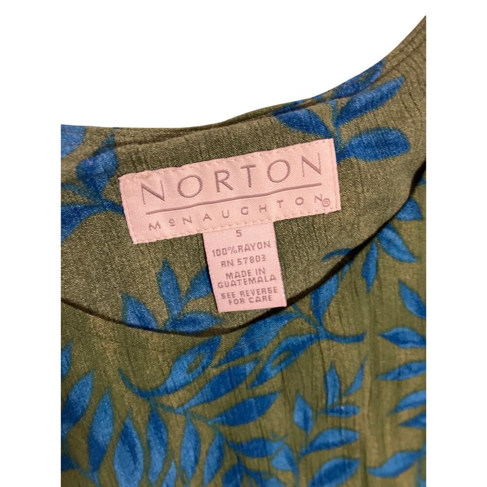 Norton McNaughton Floral Sleeveless Stretch Sheath Maxi Dress Size 5/Medium - Picture 2 of 4